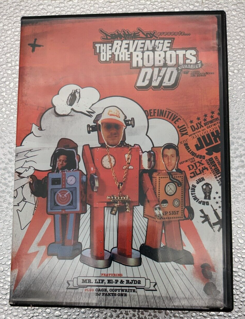 THE REVENGE OF THE ROBOTS - 2 Disc Set - Definitive Jux DVD