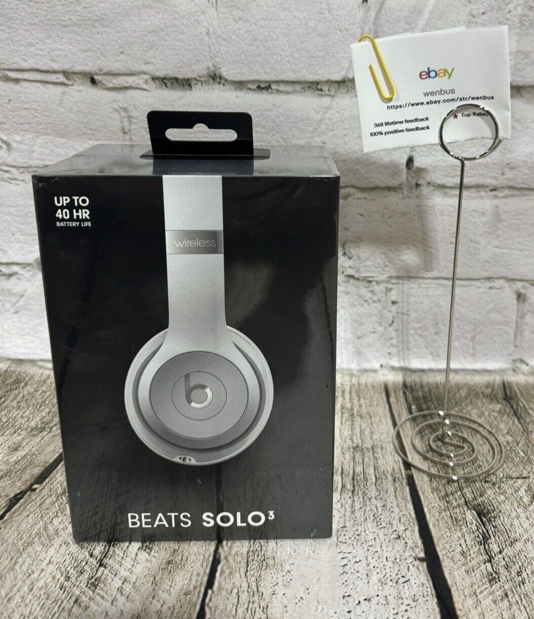 Beats Solo3 Wireless On-Ear Headphones - Apple W1 Chip Satin Silver Latest Model | eBay Beats Solo3 Wireless On-Ear Headphones - Apple W1 Chip Satin Silver Latest Model | eBay