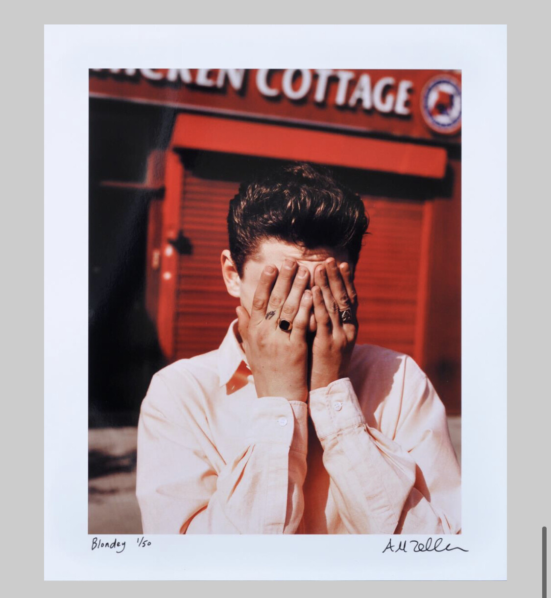 Alasdair McLellan: Blondey (2013) Edition of 50 **Archivally