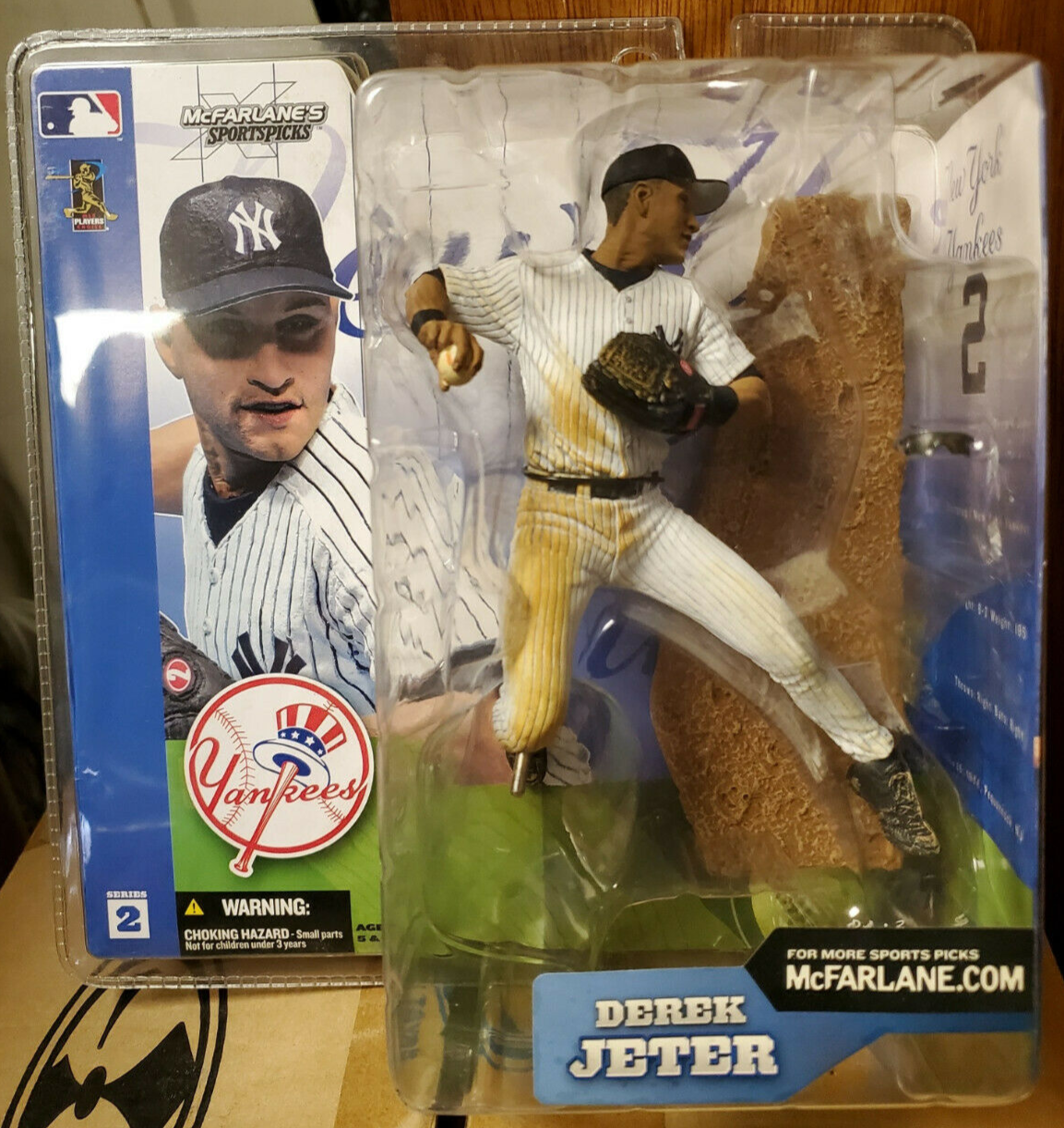 MLB ジーターとロドリゲス(ヤンキース)マクファーレントイズ Amazon.com: McFarlane Toys Action Figure - MLB Sports Picks