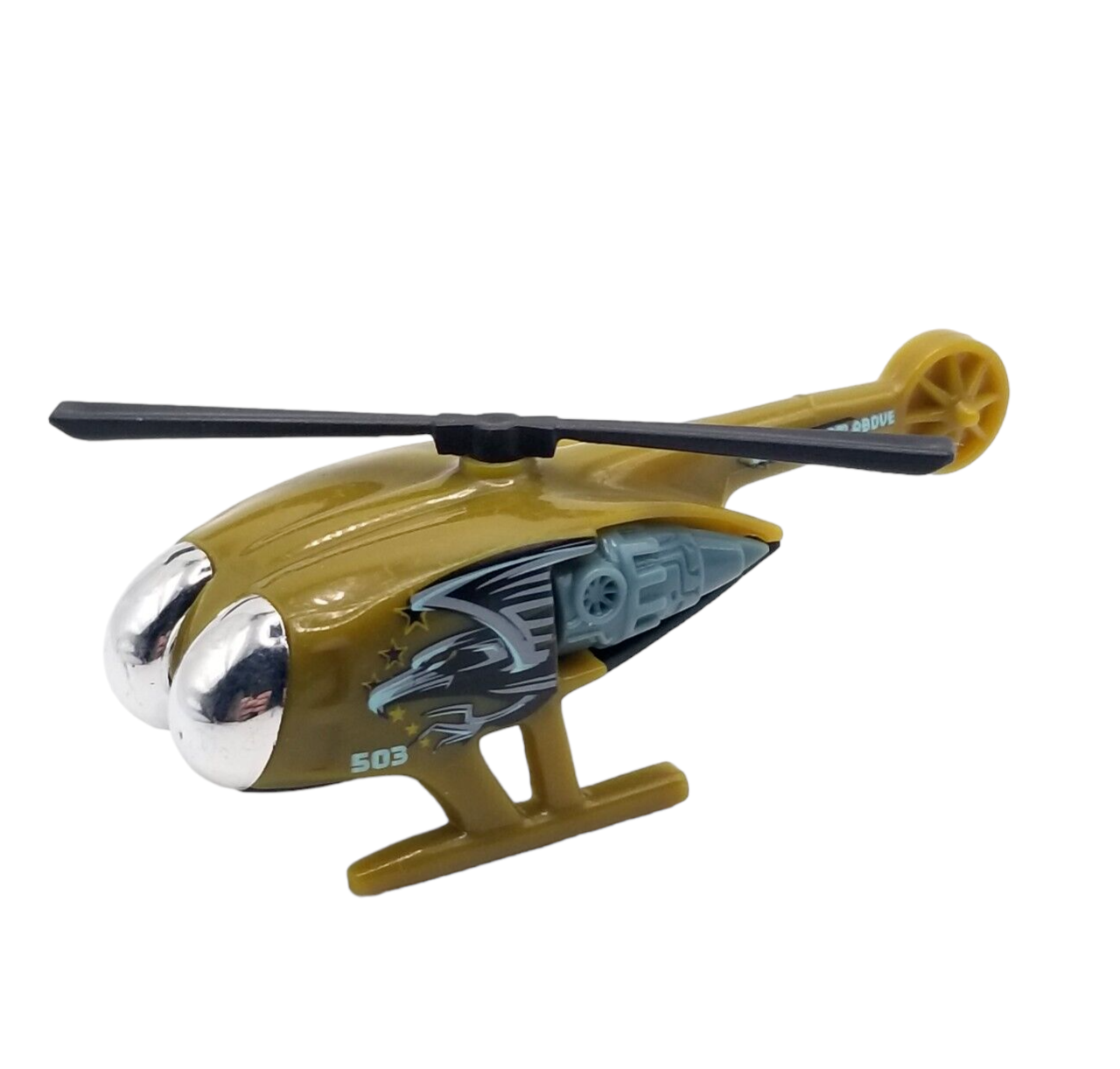 Hot Wheels Helicopter Green Justice From Above Bird Eagle