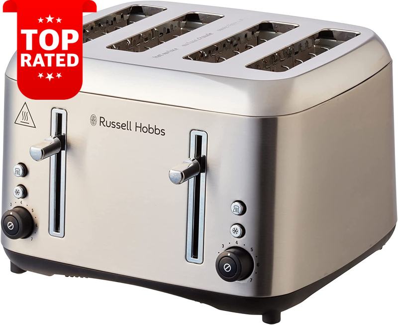 Addison 4 Slice Toaster RHT514BRU Dual Browning Controls Stainless Steel