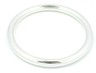 Sterling Silver Round Bangle Fine Unisex Jewellery Length 17cm-1.JPG