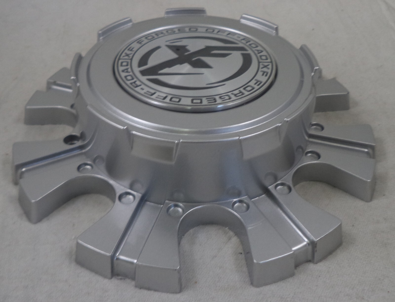 XF Forged Off-Road Wheels Silver SPINNER Custom Wheel Center