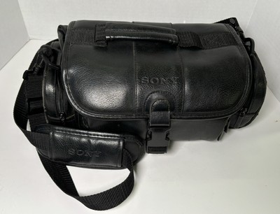 SONY LCS-VA3 Deluxe Universal Camera / Camcorder Soft Carrying Case W Strap