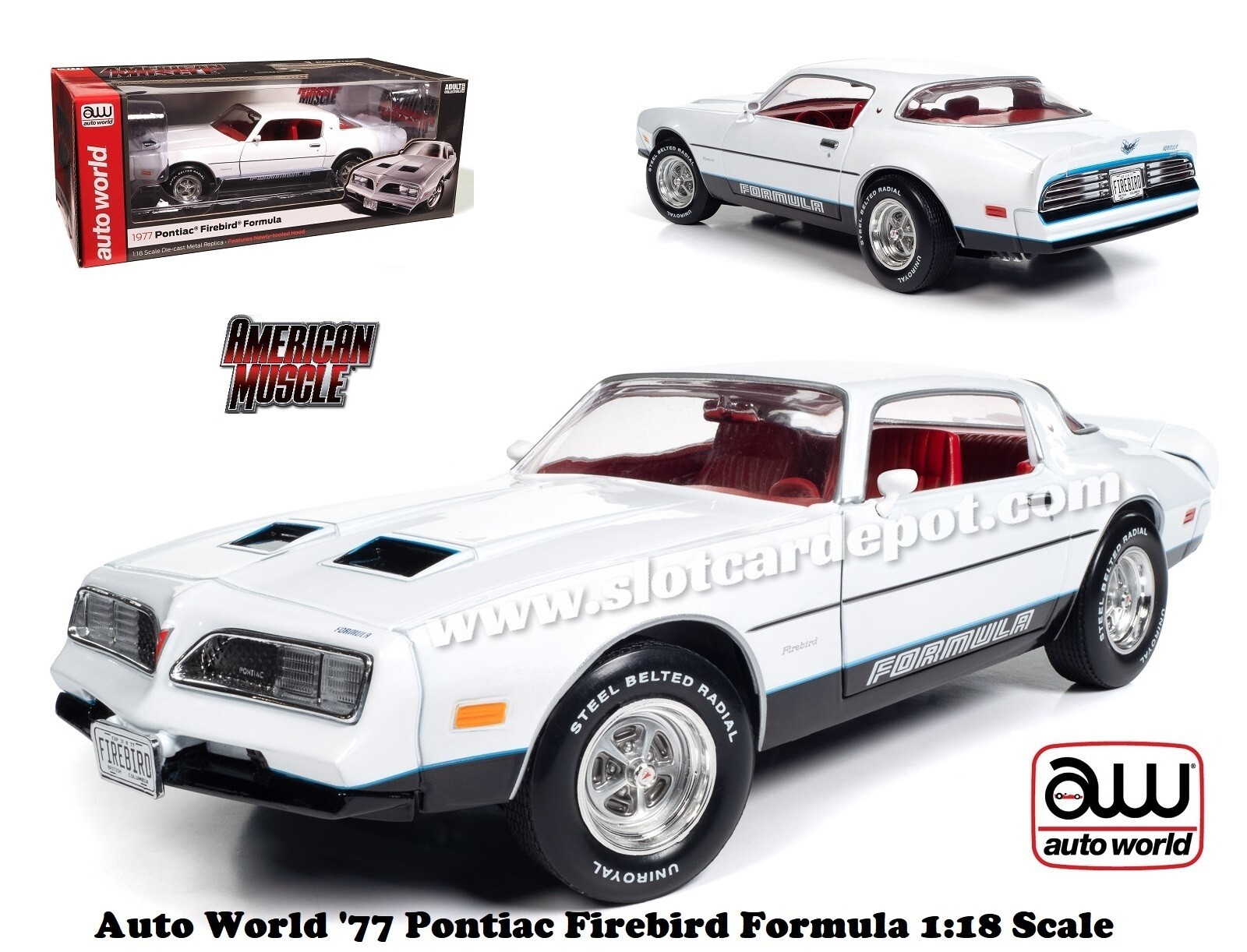 1977 PONTIAC FIREBIRD T/Aの1/18スケールモデル 1977-Pontiac-Firebird-Trans-Am