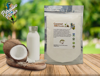 Coconut Milk Powder 8oz(1/2lb) Natural Superfood Amazing Taste - Paradise Powder