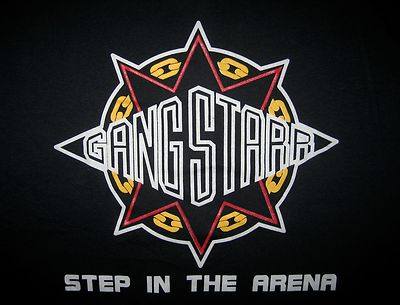 NOS 1991 GANG STARR Step in the Arena T-shirt vintage 90s