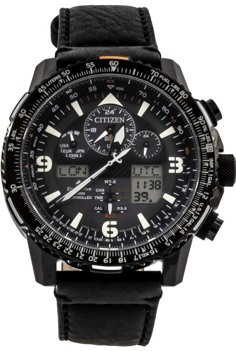 Citizen Promaster Sky World Time Black Dial JY8085-14H