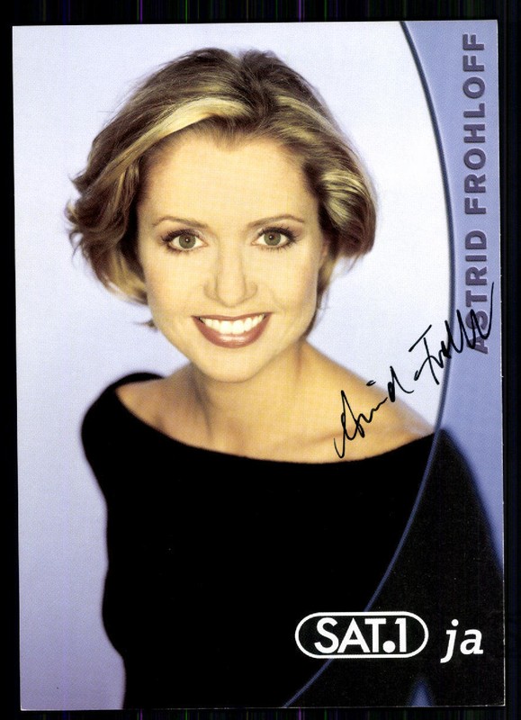 Astrid Frohloff 18:30 Nachrichten Autogrammkarte Original Signiert ## Bc 7911