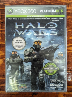Halo Wars Platinum Edition w/ Bonus Content (Xbox 360, 2009) | Sealed, Brand New