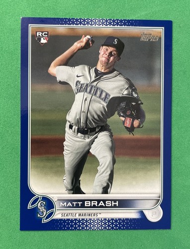 マット・ブラッシュ Matt Brash Matt Brash 2022 Topps Series 2 ROOKIE GOLD STAR PARALLEL
