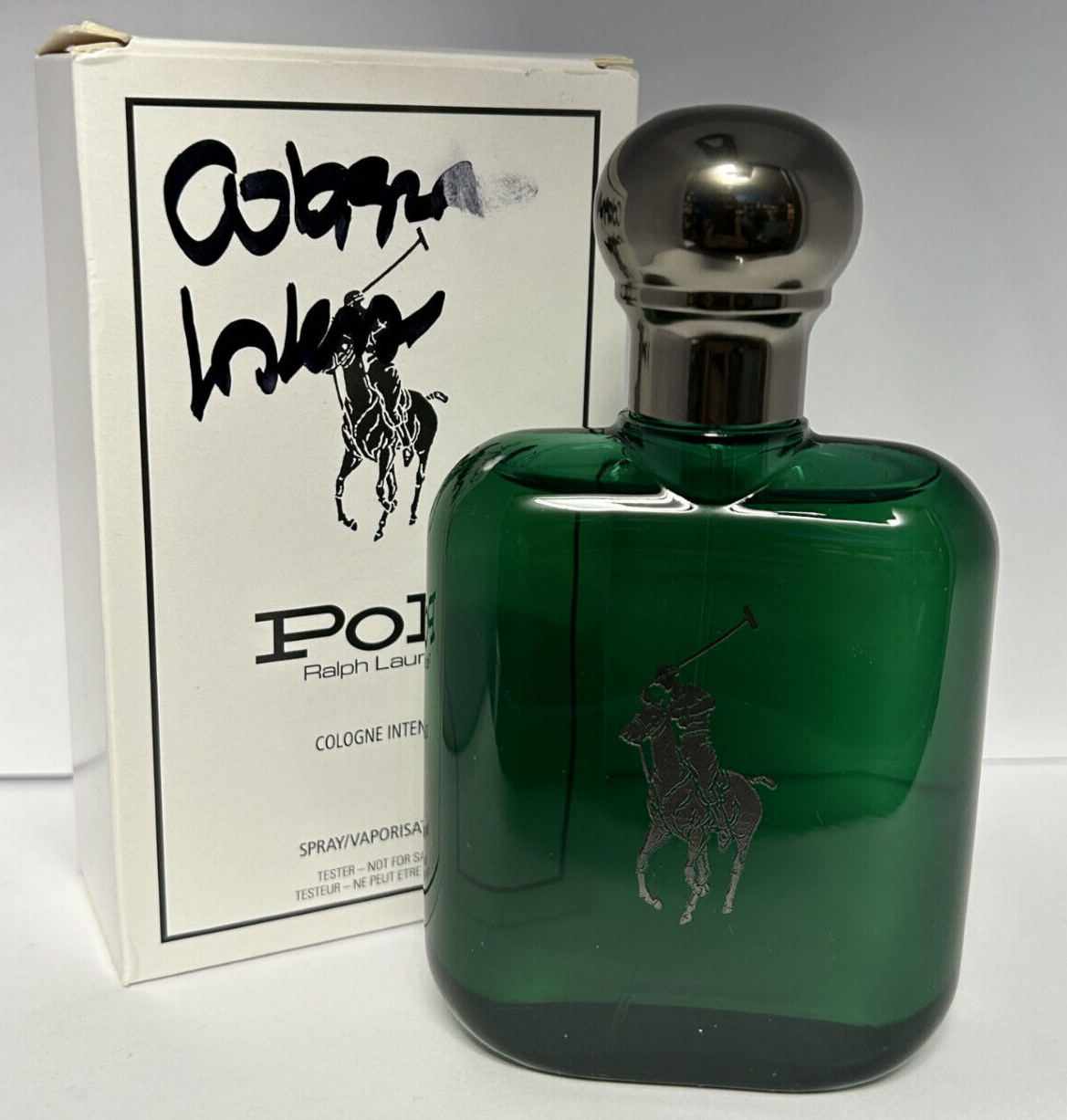 【新品未開封】POLO Ralph Lauren 118ml Polo Green Ralph Lauren Cologne Intense Spray For Men 118ml