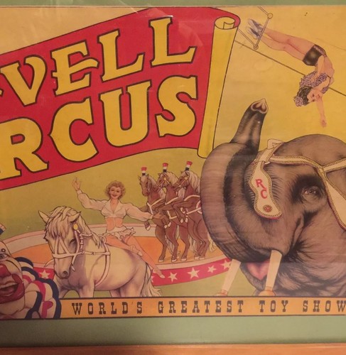 Reserved Prototype Revell Circus World’s Greatest Toy Show One Of A Kind Poster