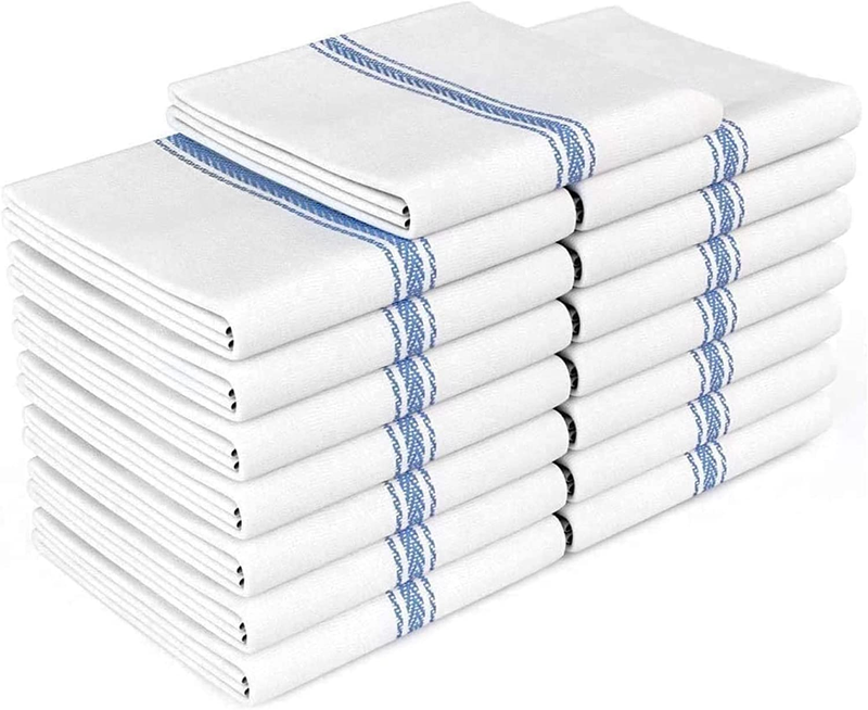 - 15 Pack - 14" By 25" - 100% Cotton Kitchen Towe...