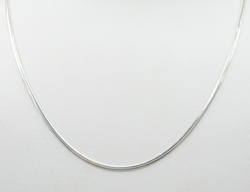 ☆TATIANA☆ SILVER925 Flat bold Snake Chain Necklace NZ2038 il_1080xN.3993446129_hvvd.jpg