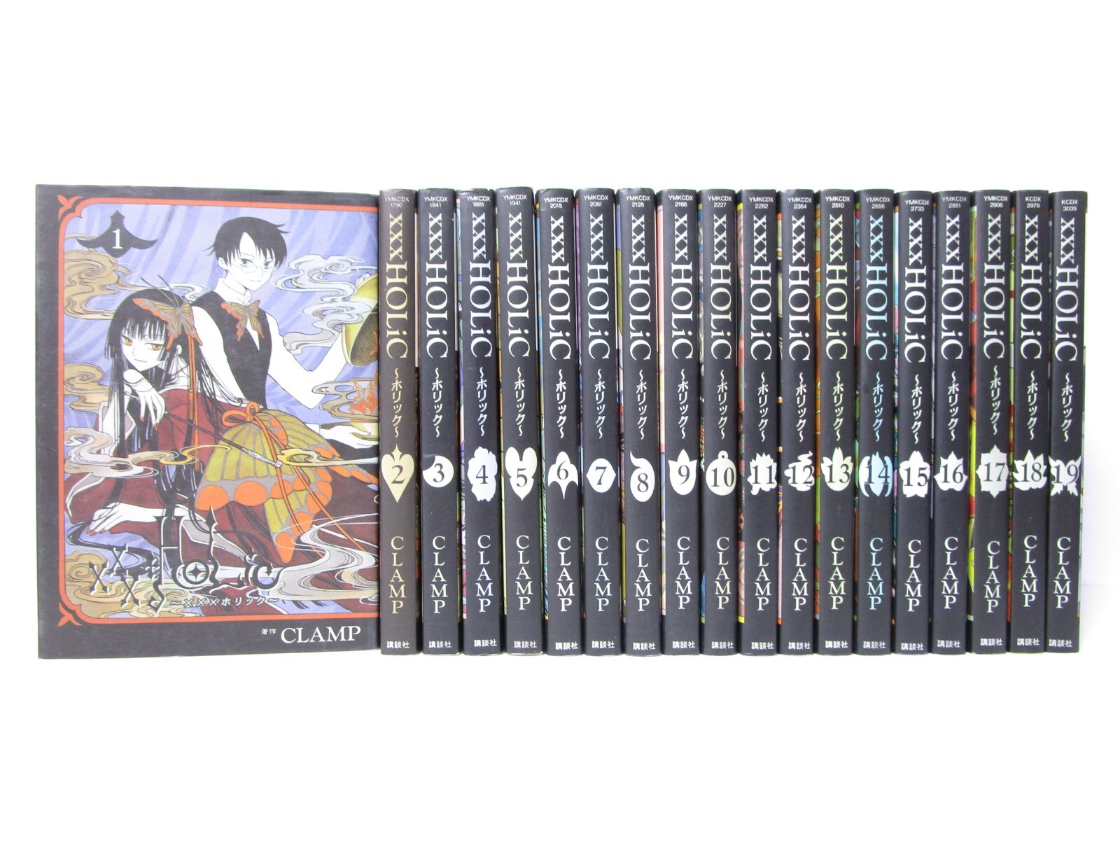 XXX HOLiC Vol.1-19 Complete Manga Set Japanese Edition by