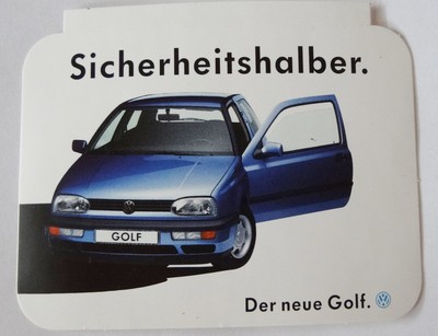 Aufkleber V A G Kredit Bank Kroten Furs Auto Sticker 80er Oldtimer Vag Vw Audi Sammeln Seltenes Werbeartikel