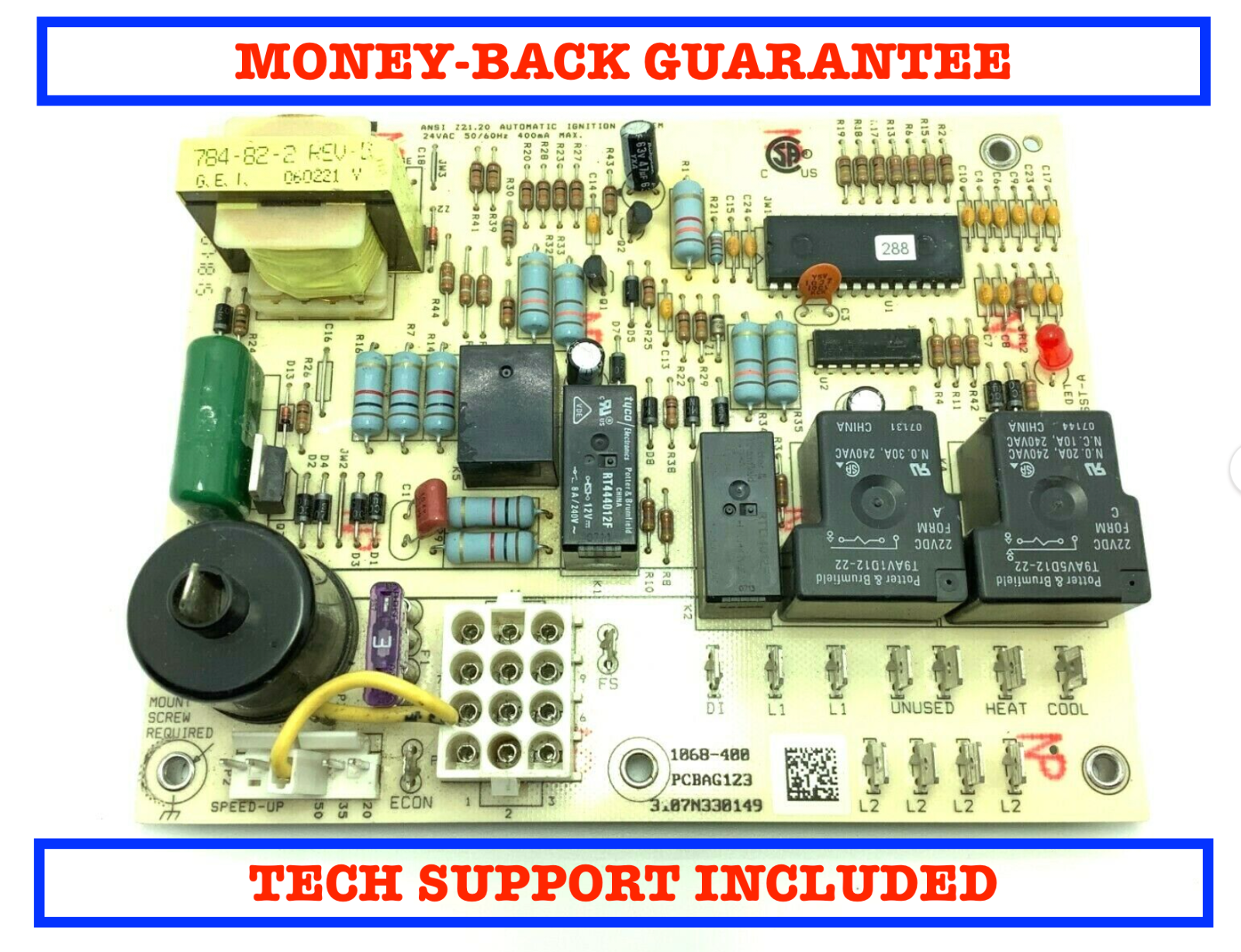 1068-400 / PCBAG12 w/ MONEY-BACK GUARANTEE + FAST SHIPPING & TECH SUPPORT FREE