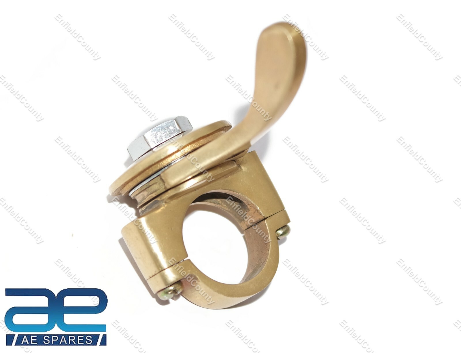 Air Choke Mag Lever Brass RH Side 1" Handlebar For NORTON BSA TRIUMPH AJS  