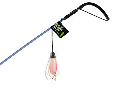 PURRfect Glow (Glo'N) In The Dark Teaser Wand Cat Toy