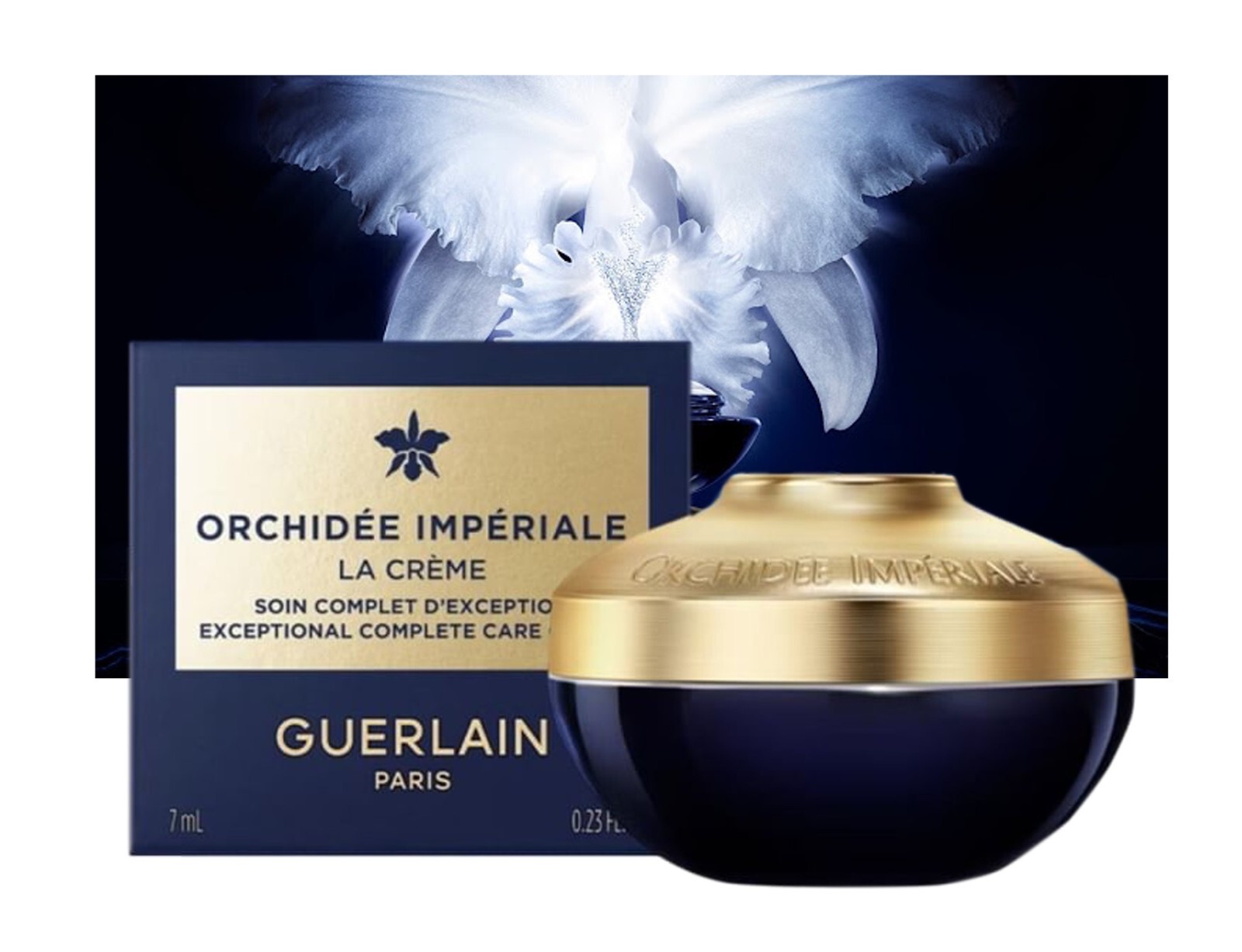 GUERLAIN ORCHIDÉE IMPÉRIALE LA CRÈME 7ml Guerlain Orchidee Imperiale La Creme 7ml. | eBay