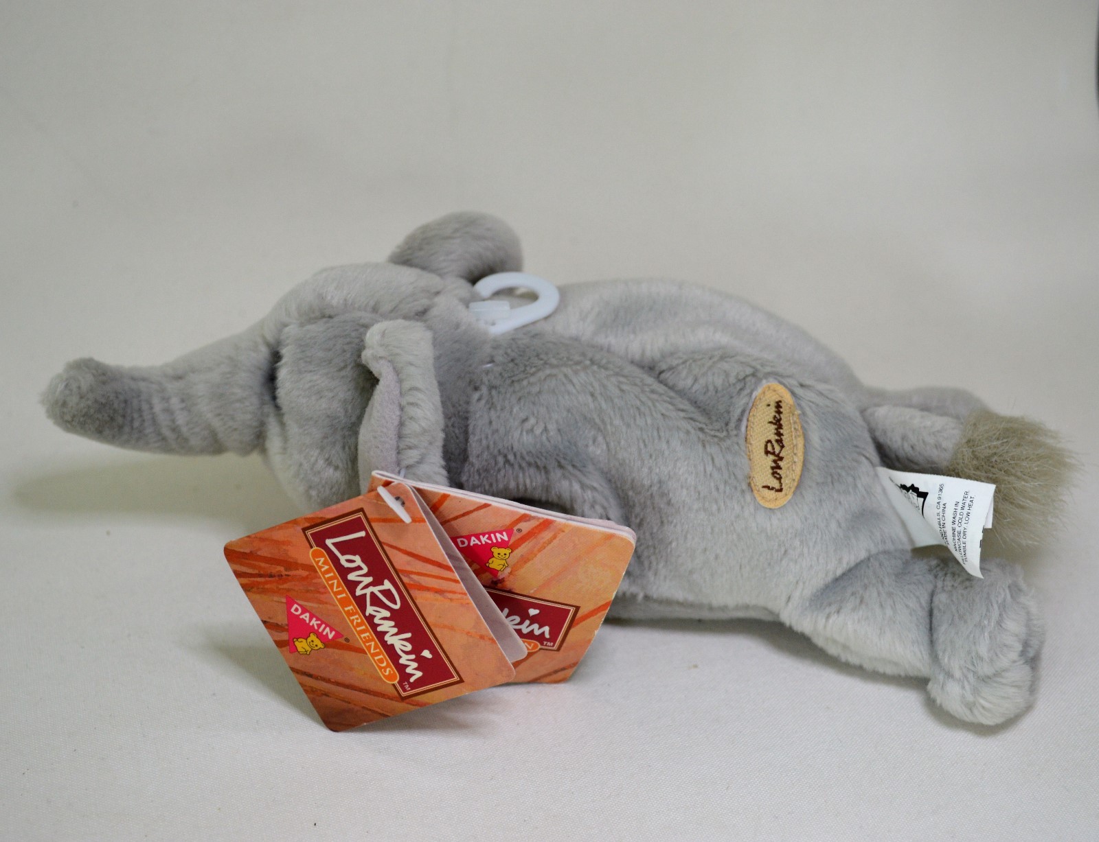 DAKIN LOU RANKIN MINI FRIENDS HOOVER ELEPHANT BEANBAG PLUSH STUFFED ANIMAL