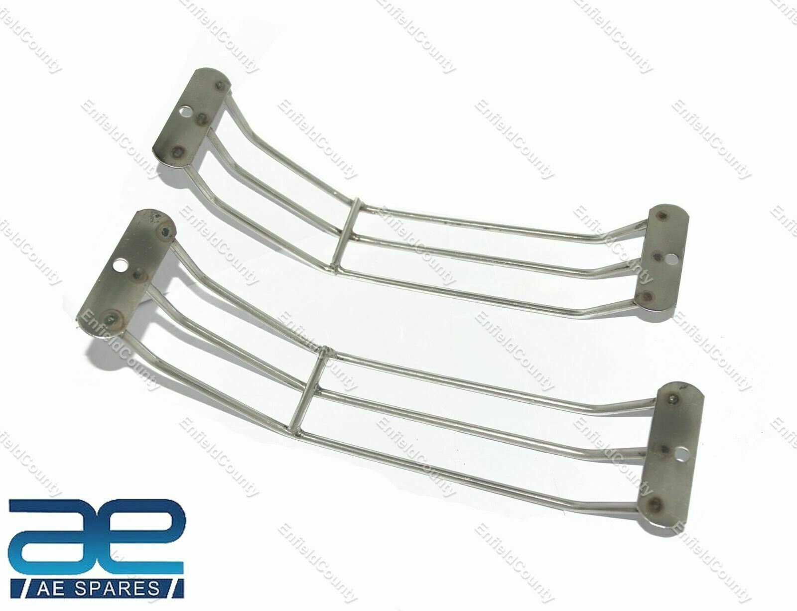 Pair Front Indicator Turn Light Grill Protector Stone Guard 3 Wheel Tuk Tuk  