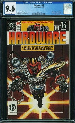 Hardware #1 CGC 9.6 WP 1993 DC Milestone (1st App & Origin Hardware)