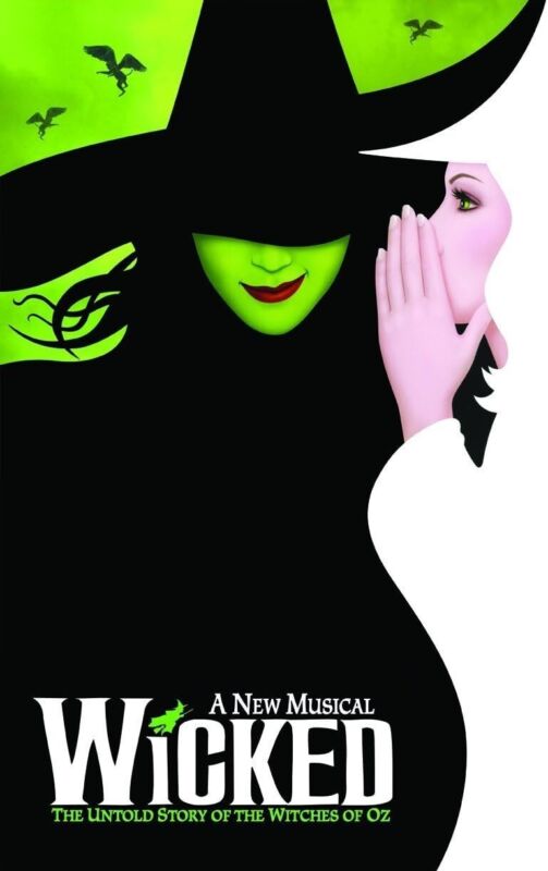 Wicked Broadway Poster 11 x 17 Inches 28cm x 44cm Wall Art