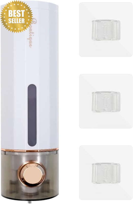 Liquid Soap Dispenser Wall Mount 450Ml/15Oz, Luxury Shower Hand Soap Dispenser,