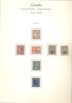 CANADA COLLECTION 1851-1999, in 3 albums, virtually complete, Scott $52,155.00