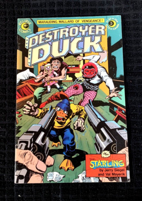 Destroyer Duck # 3 | Eclipse 1983 Steve Gerber Jack Kirby