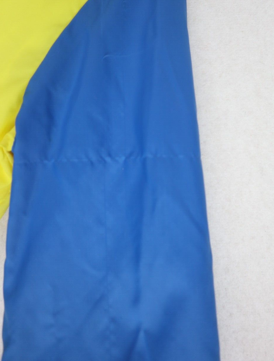 MONTGOMERY WARD - VINTAGE BOYS YELLOW BLUE WINDBREAKER JACKET SIZE 3T