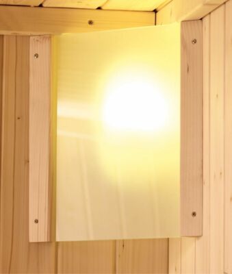 Karibu Saunaleuchte Premium mit Silikonkabel  / *** VERSANDKOSTENFREI ***