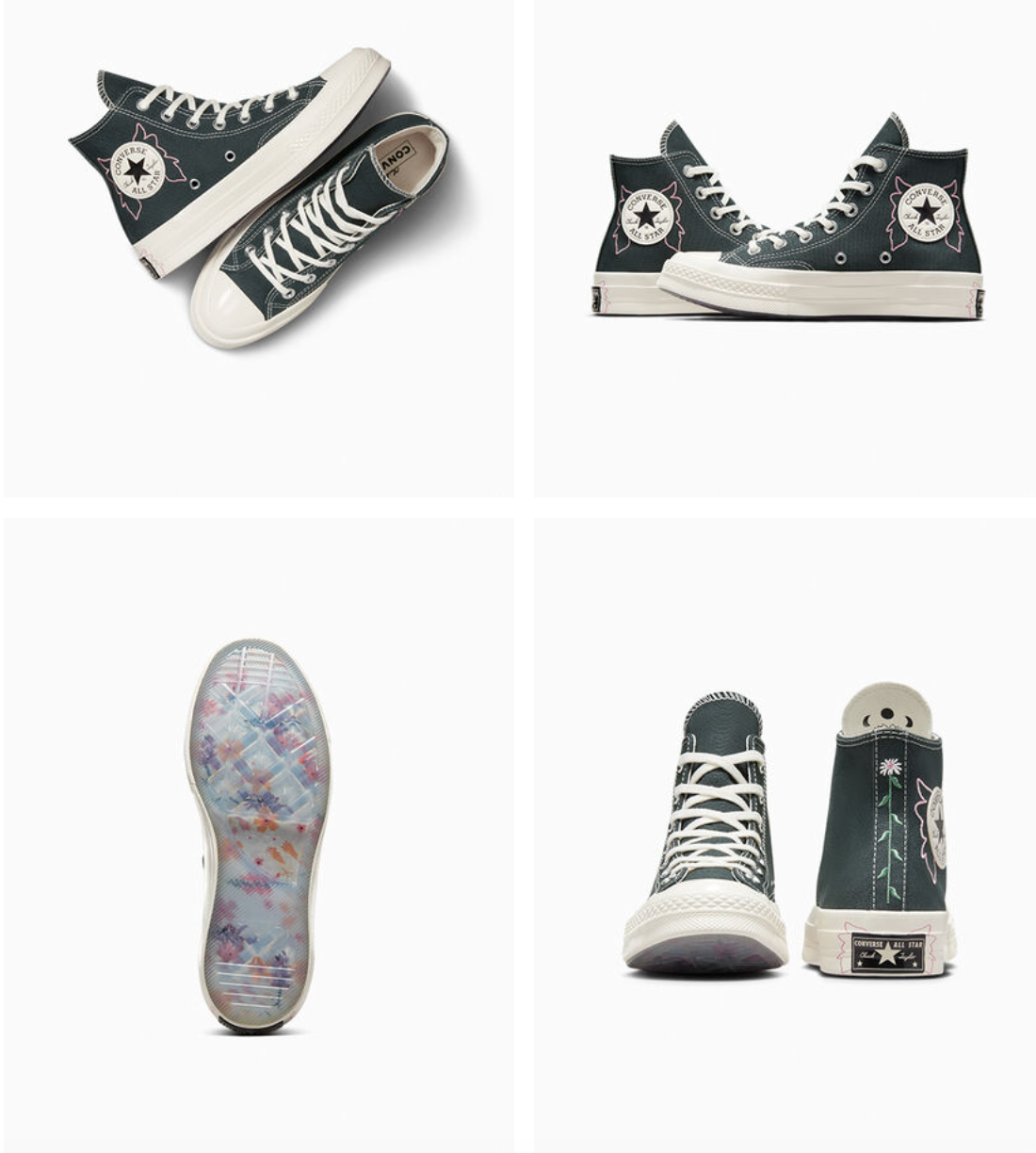 NEW Women's Converse Chuck 70 Enchanted Garden Shoes A07108C NEW Women's Converse Chuck 70 Enchanted Garden Shoes A07108C