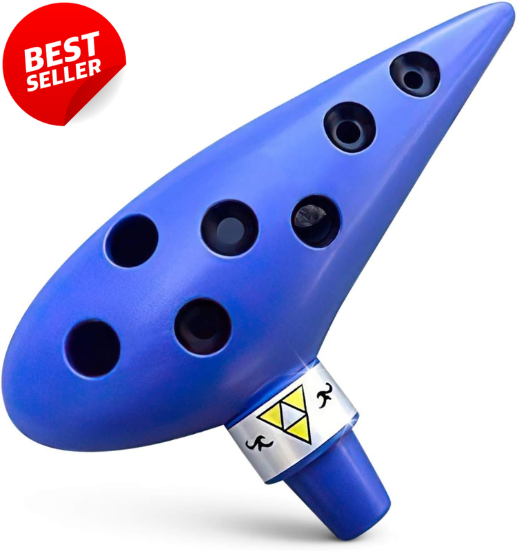 Ocarina of Time Replica Alto C Ceramic Ocarina Tutorial Songbook Gift - US