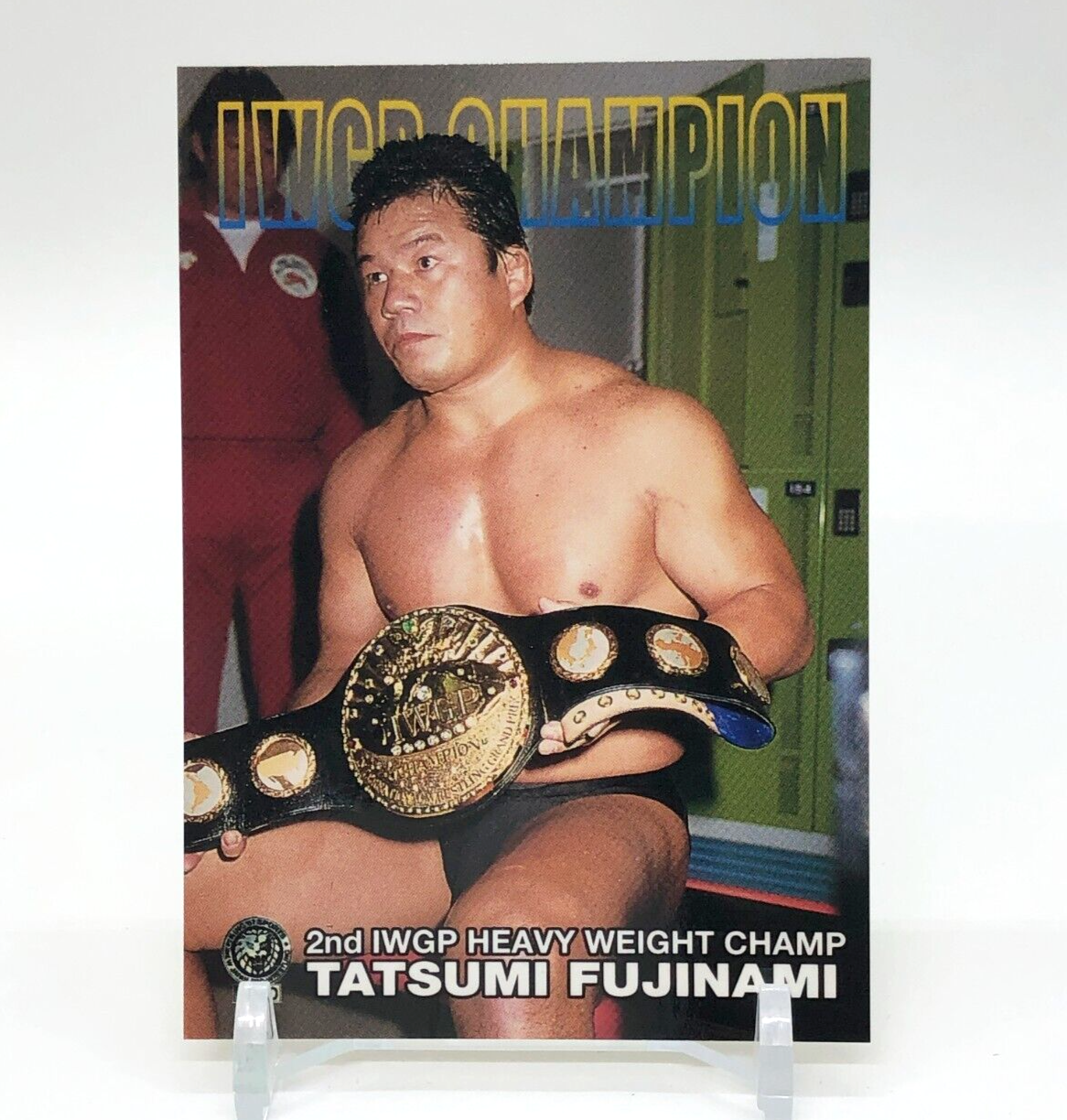 KONAMI - むろやん　 Tatsumi Fujinami Pro Wrestling Professional Wrestler Card