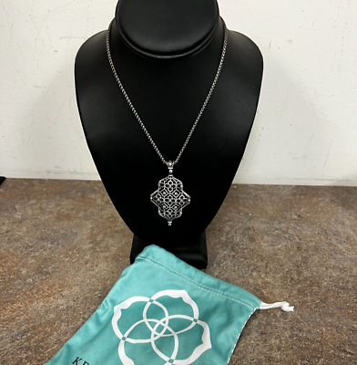 Kendra Scott Filigree Necklace with Adjustable Sliding Clasp eBay