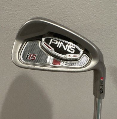 Ping i15 Red Dot AWT Stiff Flex AWT Steel Shaft Single 7 Iron Demo