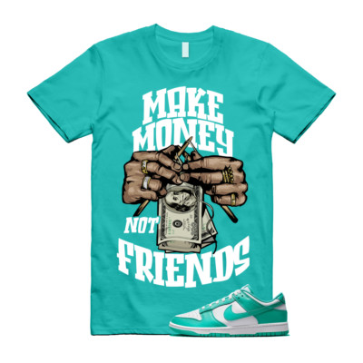 Dunk Clear Jade Low White T Shirt Match MM