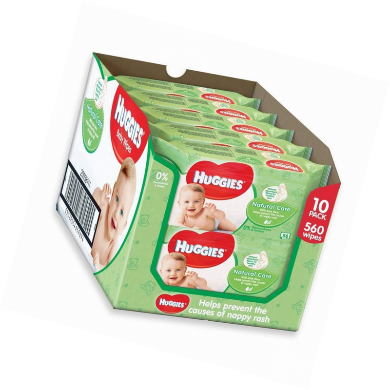 huggies natural care 560