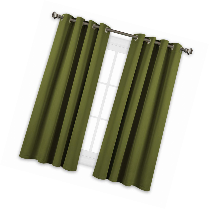 Details About Pony Dance Short Blackout Curtains Bedroom Window Treatments Super Soft Solid