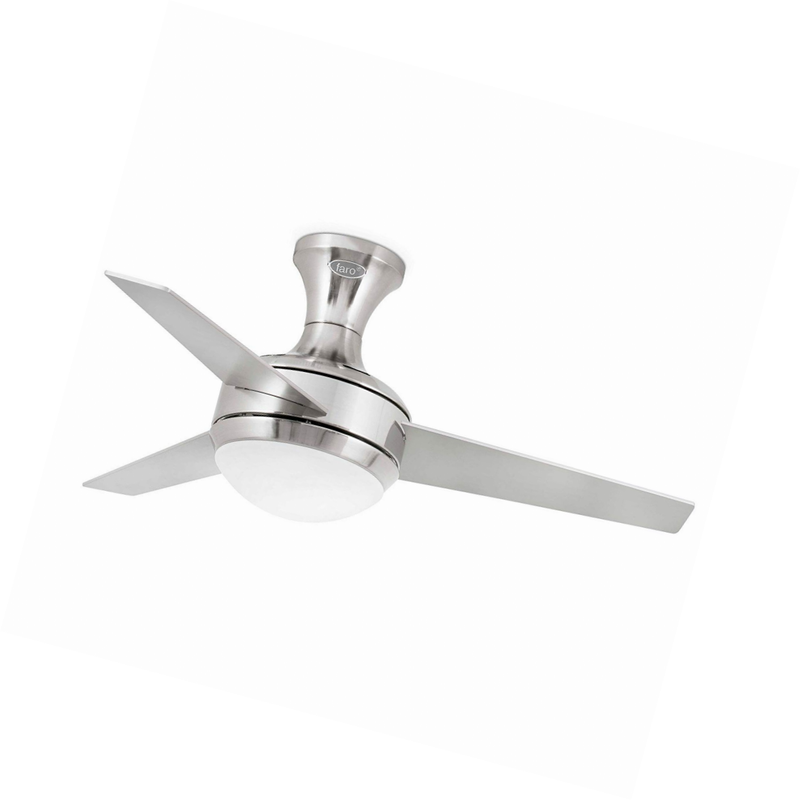 Lighthouse 33455 Mini Ufo Ceiling Fan De Matte Nickel