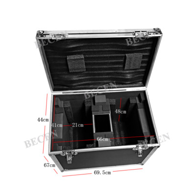 Dual Flight Case for 230w 7R Beam Moving Head Lights with Wheels Road Case IN US