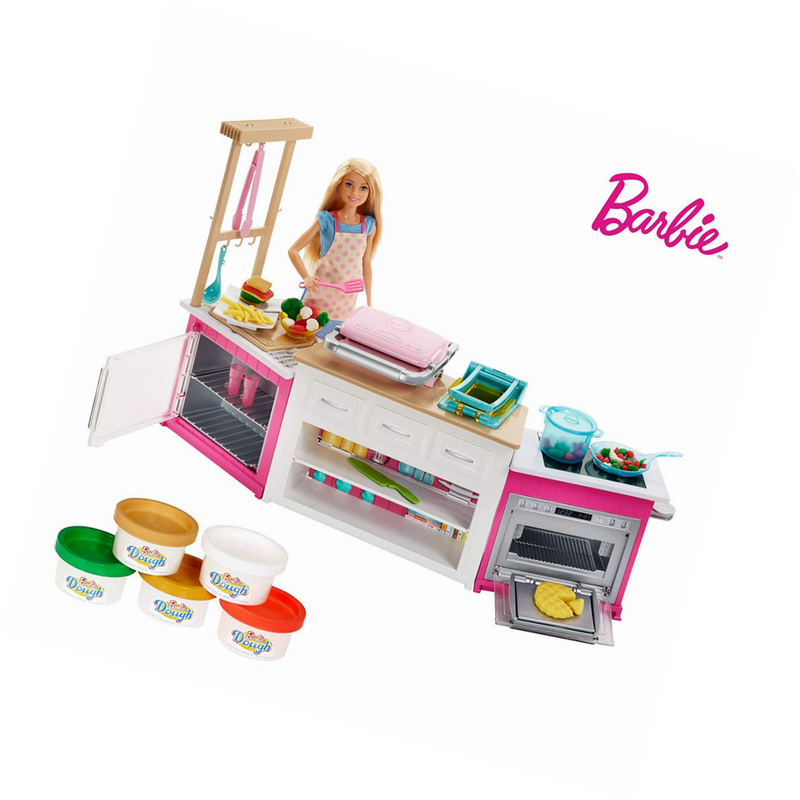 barbie play doh kitchen