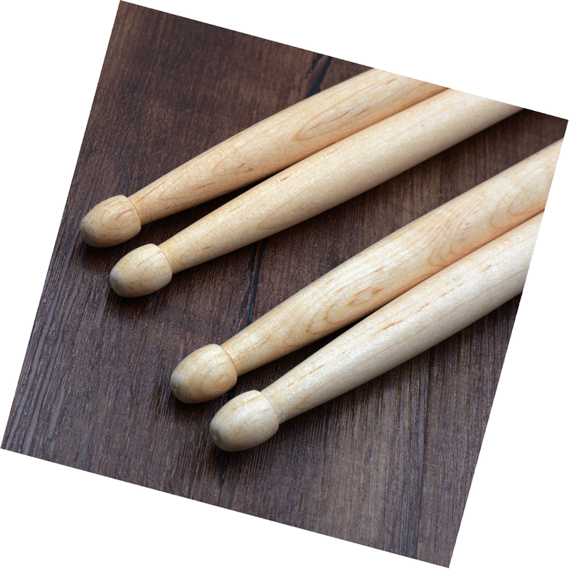 ARLX Drum Sticks 5A Wood Tip Drumstick, Maple, 2 Pair