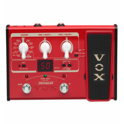 STOMPBII Vox StompLab IIB Modeling Guitar Effect Processor FX Pedal