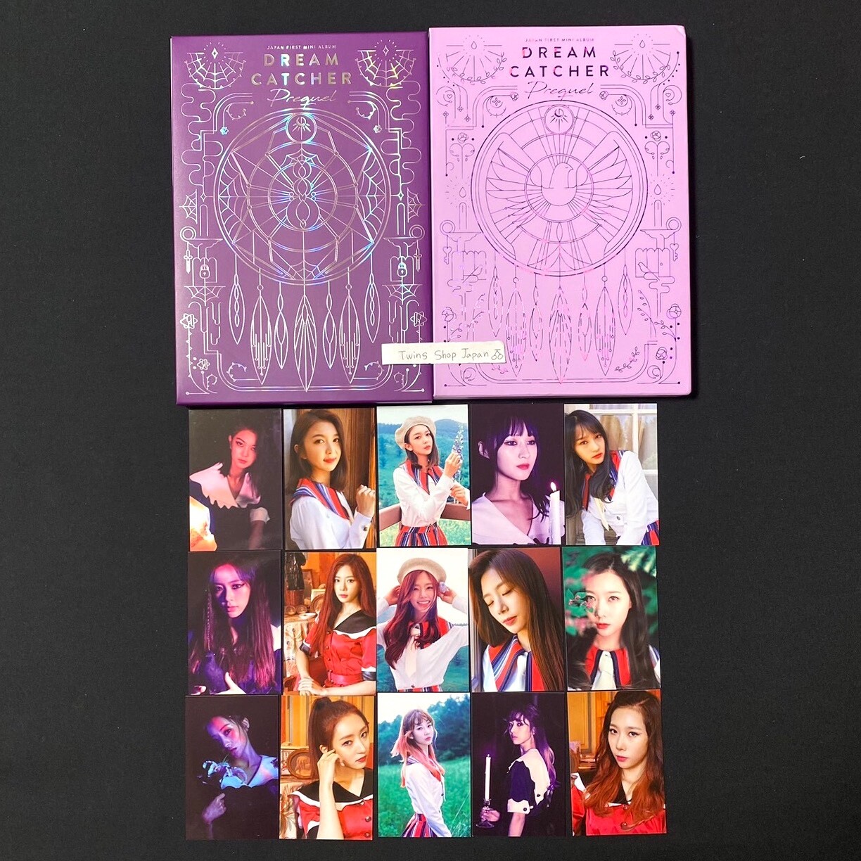 DREAMCATCHER 1st Mini Album Prequel + Photocard set Jiu Dami DREAMCATCHER 1st Mini Album Prequel + Photocard set Jiu Dami