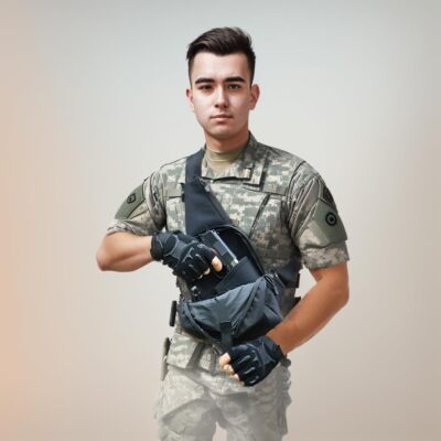 Shoulder Holster Bag for Concealed Carry of Handguns Range Gun Bag Chest Pack